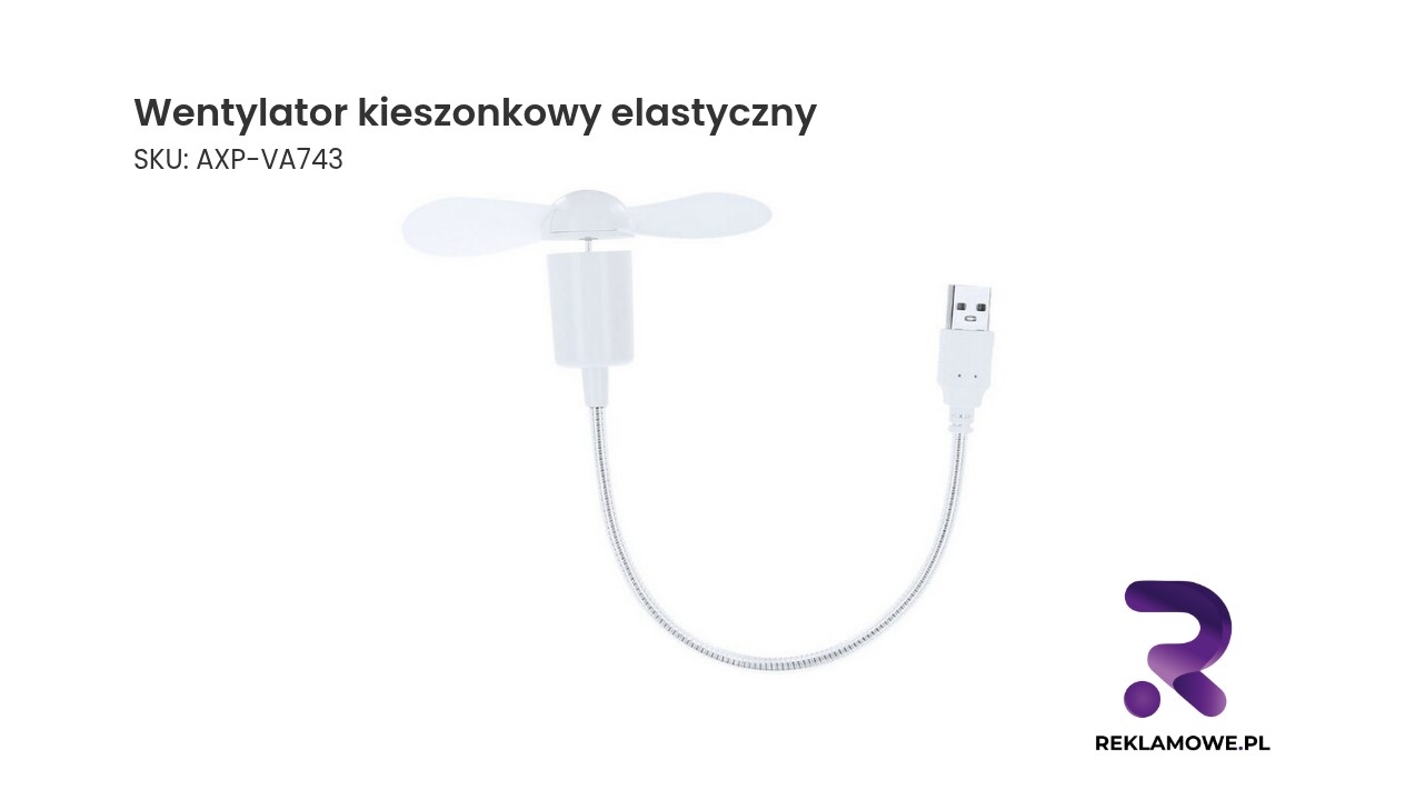 Wentylator kieszonkowy, elastyczny Wentylator kieszonkowy elastyczny do użytku przenośnego