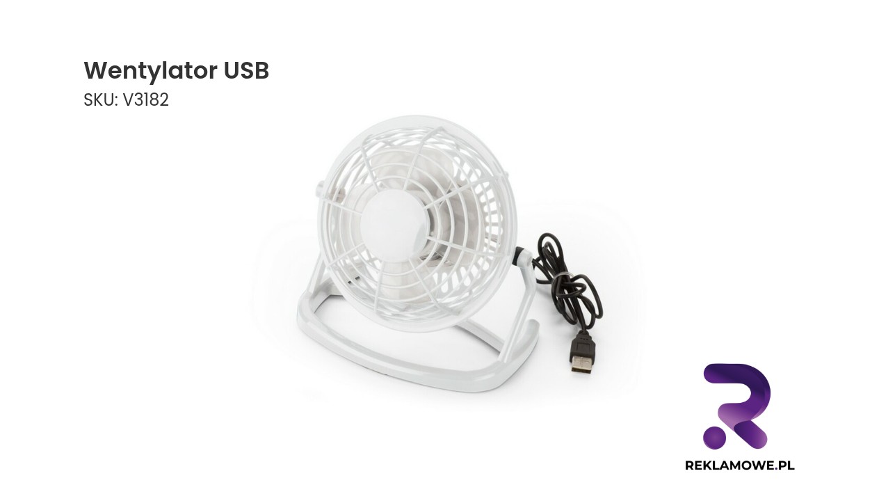 Wentylator USB na biurko