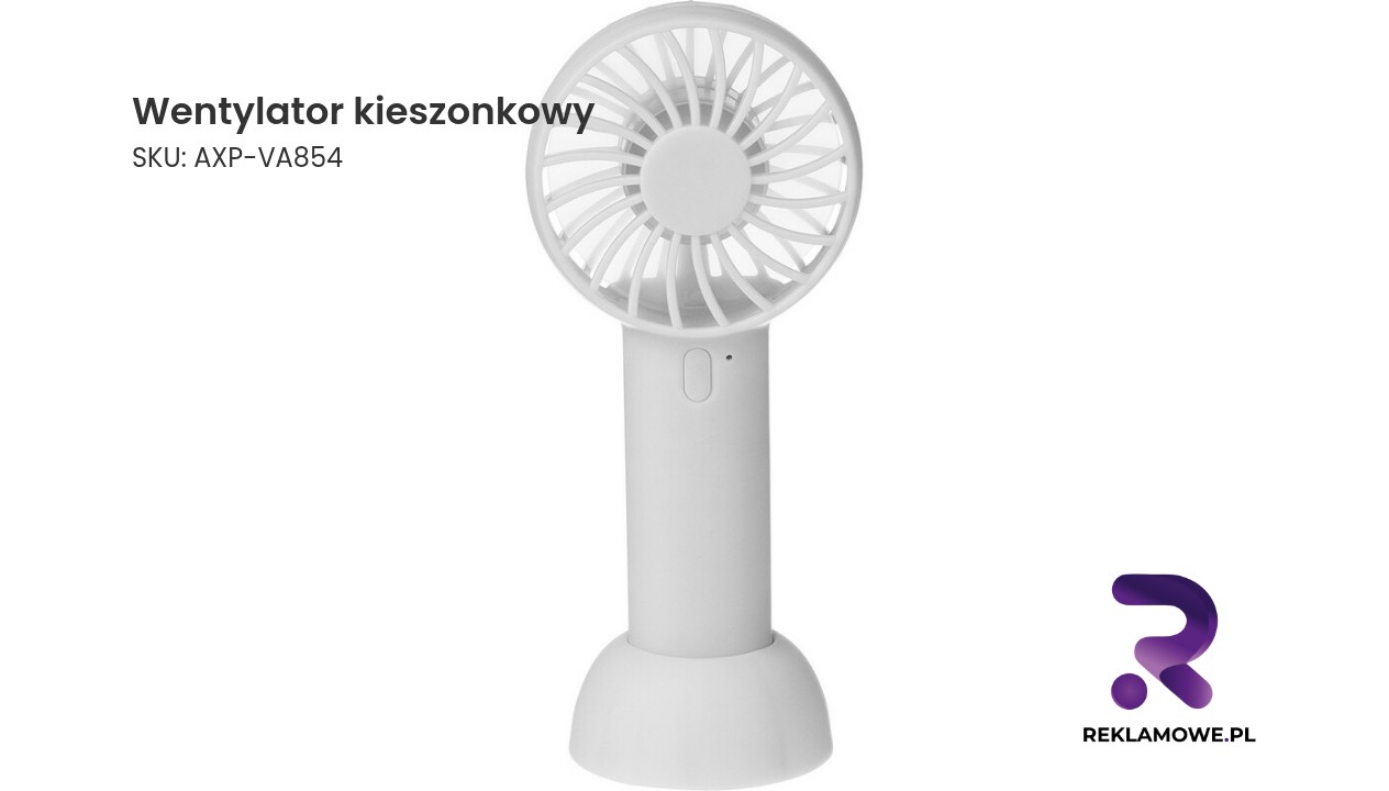 Przenośny wentylator kieszonkowy w akcji