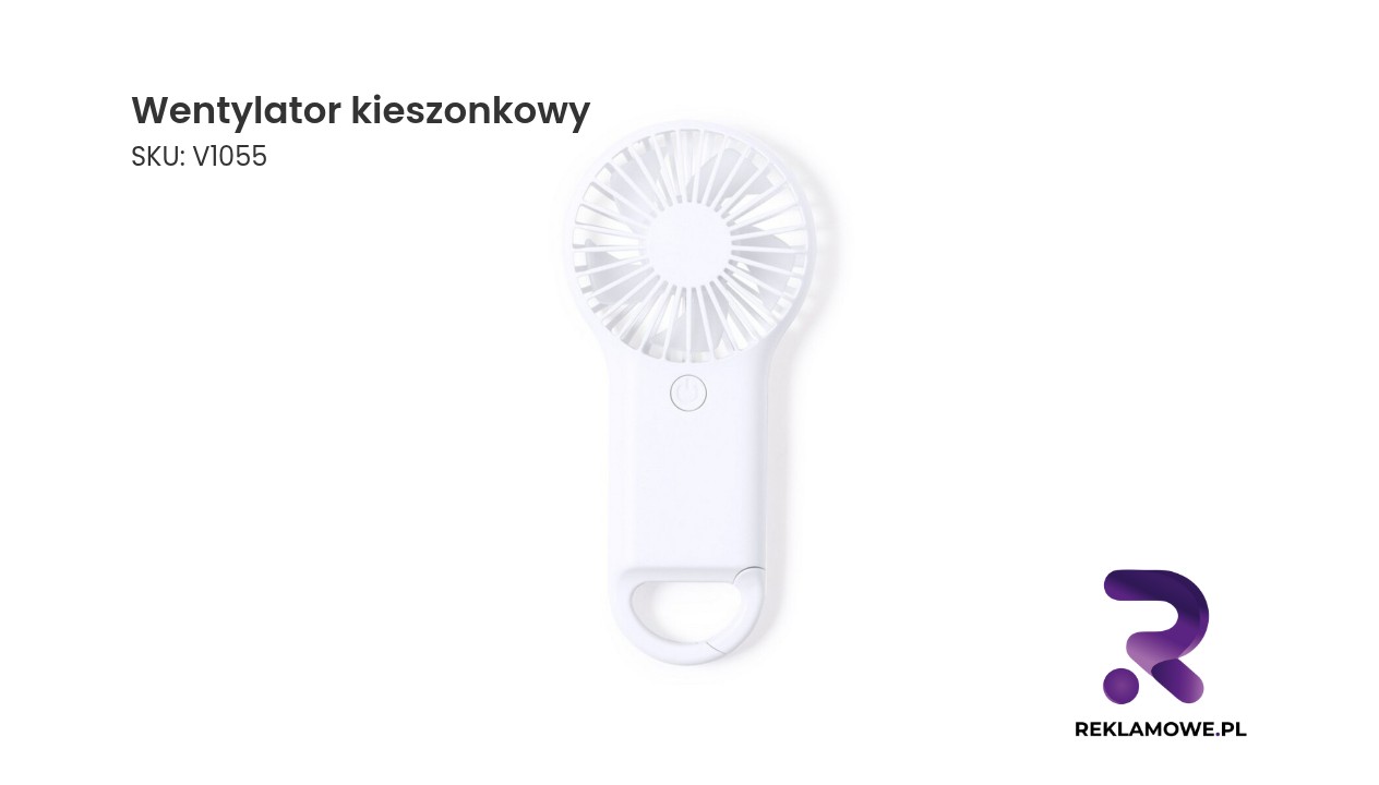 Przenośny wentylator kieszonkowy idealny na upały